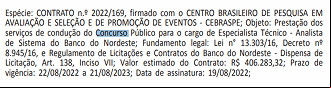 Concurso BNB - Banca definida Concurso BNB - Banca definida